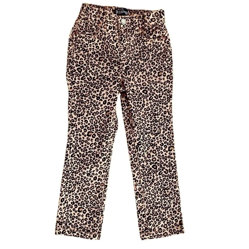 Children’s Place Girls Toddler Kids Animal Print Jeggings Pants. 4. 4T.